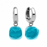 Серьги Firenze aqua 300015 BL/S Qudo