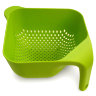 Дуршлаг квадратный большой зеленый