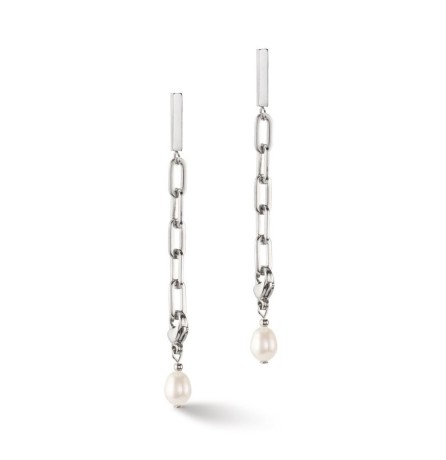 Серьги White-Silver 1112/21-1417 Coeur de Lion