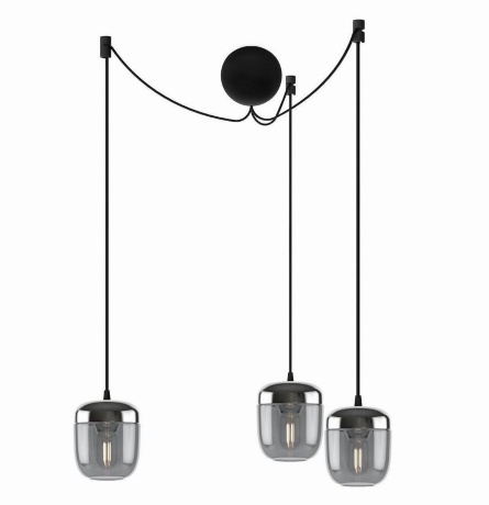 Плафон Acorn Smoked Steel, 14х16 см. Umage