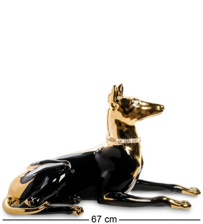 AHURA- 25 Фигура "Грейхаунд" с кристаллами Сваровски