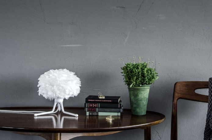 Плафон из перьев Eos micro, 22х16 см. Umage