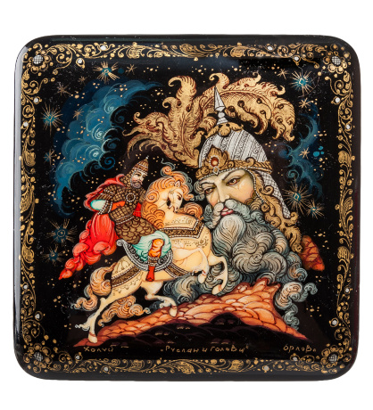 ШК-45/18 Шкатулка "Руслан и голова" Орлова