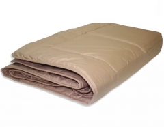 Одеяло всесезонное с шерстью верблюда в хлопковом чехле "Дар Востока", 200х220 см. Natures