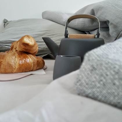 Чайник заварочный с ситечком Nicola™ 1,2 л. серый Viva Scandinavia