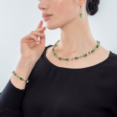 Серьги Green Coeur de Lion
