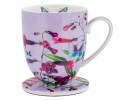 Кружка с подставкой Пенстемоны, 0,4 л. Maxwell & Williams