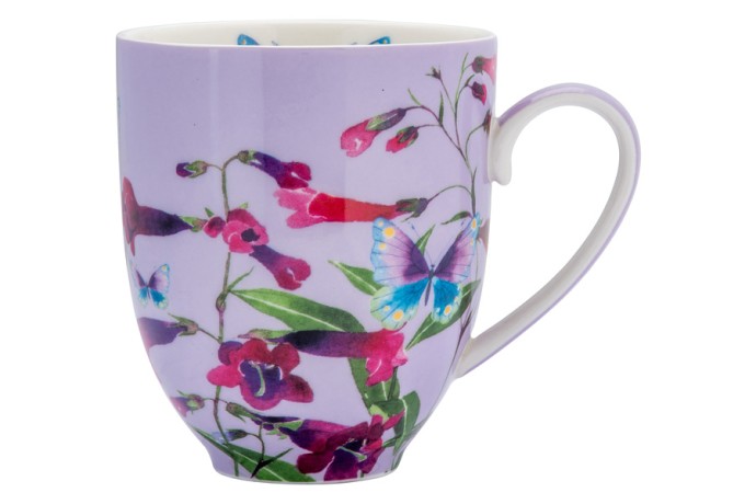 Кружка с подставкой Пенстемоны, 0,4 л. Maxwell & Williams