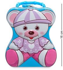 BX- 01/4 Металлическая копилка "Мишка"
