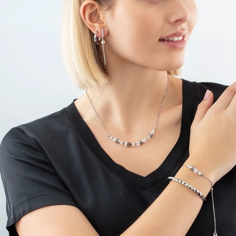 Серьги White-Silver 5076/21-1417 Coeur de Lion