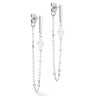 Серьги White-Silver 5076/21-1417 Coeur de Lion