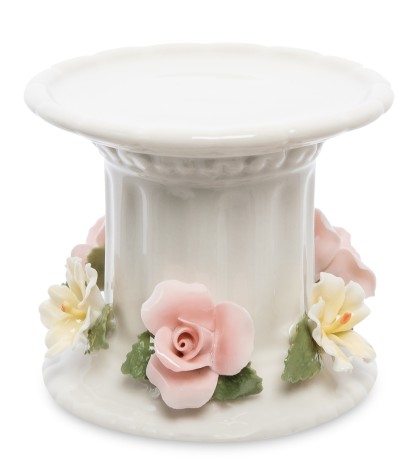 CMS-62/ 2 Подсвечник "Мышка с цветами" (Pavone)