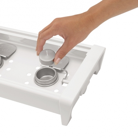 Панель для разогрева с двумя конфорками, белый Brabantia