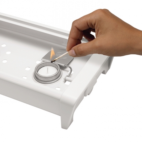 Панель для разогрева с двумя конфорками, белый Brabantia