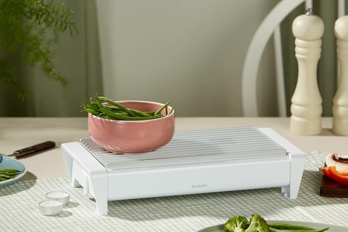 Панель для разогрева с двумя конфорками, белый Brabantia