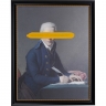 Картина в рамке Writer, коллекция "Писатель" 80*100*3, Хлопок, МДФ, Мультиколор