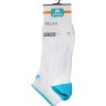 Носки спортивные женские Relax ASS-0002 35-39 бел/син (Artsocks)
