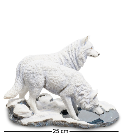 WS-847 Статуэтка "Пара волков" (Лиза Паркер)