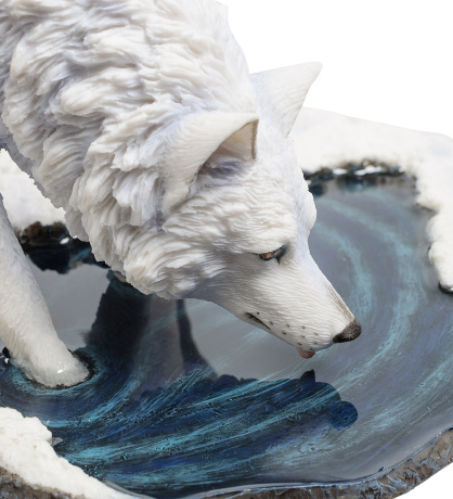 WS-847 Статуэтка "Пара волков" (Лиза Паркер)