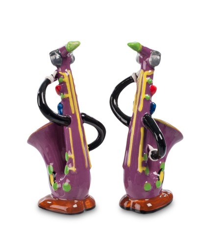 CMS-30/ 6 Набор соль-перец "Саксофон" (Pavone)