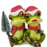 MN-283 Фигурка "Лягушка с елочкой"