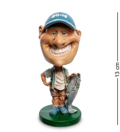 RV-695 Фигурка-болванчик "Рыбак" (W.Stratford)