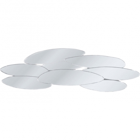 Зеркало Leafs, коллекция "Листья" 46*150*3,2, Стекло, МДФ, Бесцветный