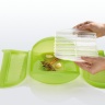 Конверт для запекания Семейный Lekue с поддоном, 3-4 порции, салатовый