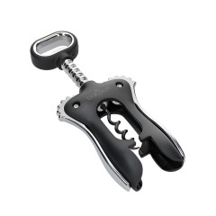 Штопор BarCraft с крыльями, черный Kitchen Craft