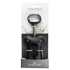 Штопор BarCraft с крыльями, черный Kitchen Craft