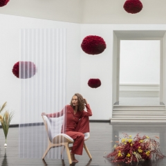 Плафон, 35x20 см. Eos mini red UMAGE