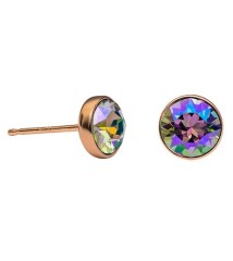 Пусеты Crystal Paradise Shine SWE297 CPS RG Fiore Luna