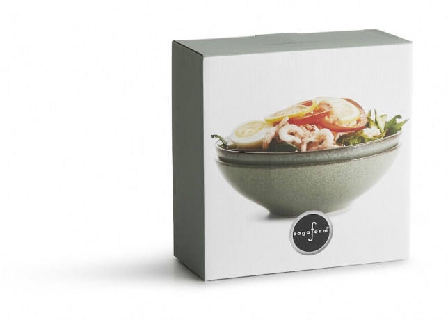 Набор глубоких тарелок, 19 см. Nature, 2 шт. SagaForm