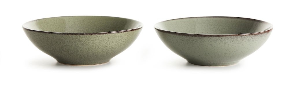 Набор глубоких тарелок, 19 см. Nature, 2 шт. SagaForm