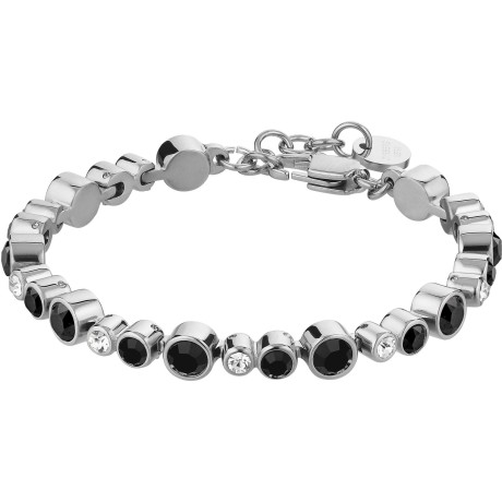 Браслет TERESIA SS BLACK / CRYSTAL Dyrberg Kern