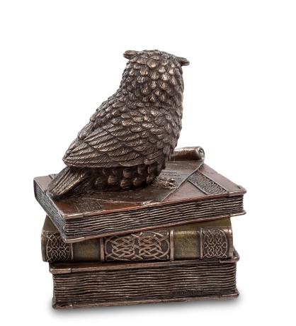 WS- 72/ 1 Шкатулка "Мудрая сова"