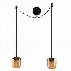 Плафон Acorn Amber Brass, 14х16 см. Umage