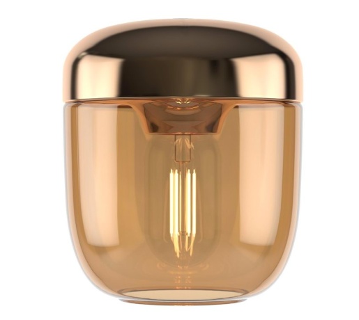 Плафон Acorn Amber Brass, 14х16 см. Umage