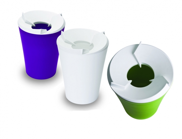 Контейнер для мусора Recycle фиолетовый