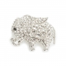 Брошь Слон FAN-06545.1 S/BW Shadore