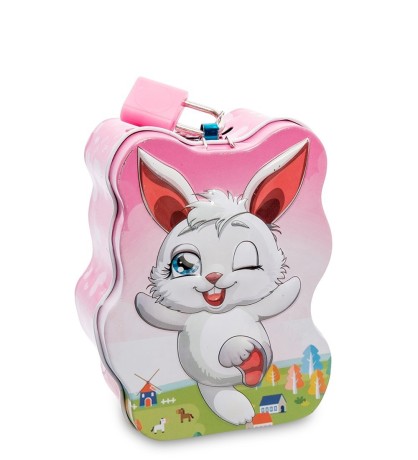 BX- 17/3 Металлическая копилка "Зайчик"