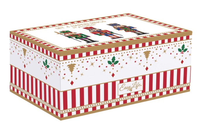 Набор колец для салфеток Щелкунчик, 4,5 см. 4 шт. Easy Life