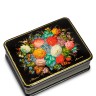 ШК-19/ 9-H Шкатулка в технике декупаж "Цветы" (10х8х3,5)