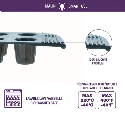 Форма для кекса, из силикона, 33х13,5х7 см. в подарочной упаковке Mastrad