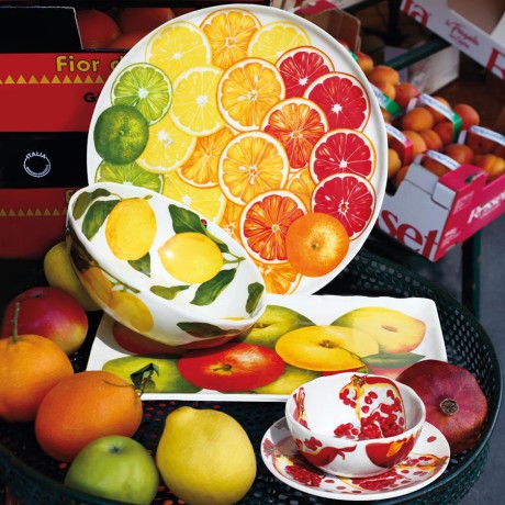 Блюдо сервировочное MELE, 33х22 см. DIETA MEDITERRANEA - FRUITS Taitu