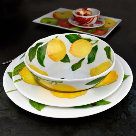 Блюдо сервировочное MELE, 33х22 см. DIETA MEDITERRANEA - FRUITS Taitu