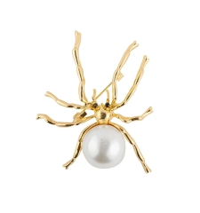 Брошь Паук XZ2108.1 BW/G Shadore