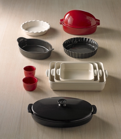 Форма "Папильот" для запекания рыбы Emile Henry, цвет базальт