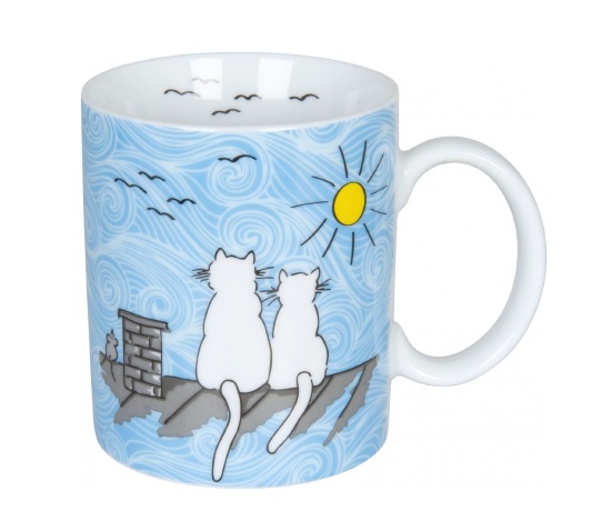 Кружка, 300 см. "Кот днем" KONITZ