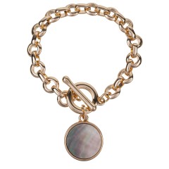 Браслет Mare Black Shell CL6008 G Fiore Luna